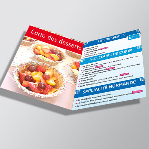 Menus Et Cartes De Restaurant Format A4 21x29 7 Cm A Imprimer