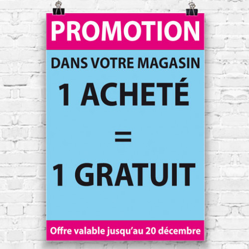 Affiche format A1 (60x80 cm)